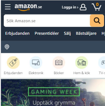 Amazon, alternativ till Wish